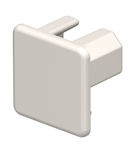 Купить OBO Bettermann Заглушка торцевая кабель-канала WDK 20x20 мм, ПВХ, кремовый RAL9001 6162509