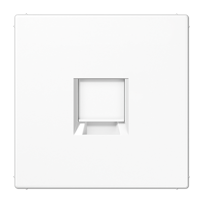 JUNG Плата (фиксация защёлкиванием) для одного модуля термопласт белый LS1969-15WEWW