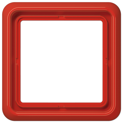 JUNG CD 500 Красная Рамка 1-ая CD581WURT