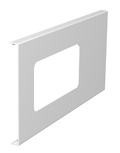 Купить OBO Bettermann Крышка для установки монтажной коробки в кабель-канале WDK 150x300 мм, ПВХ, белый 6194125