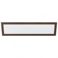 Eglo 99476 Потолочный светильник PIGLIONASS, LED 32W, 4700lm, L1245, B345, H55, сталь/пластик/дерево, бел