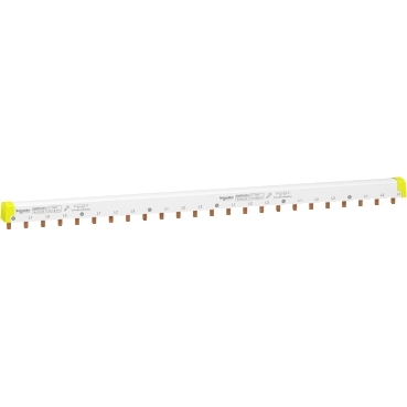 Купить SE Acti 9 Шинка гребенчатая 4P (NL1L2L3…) 24 мод.18мм 100А разрезаемая A9XPH424