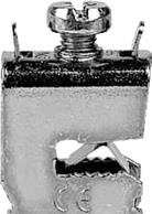 ABB Крепление на шину 12x5 д/подкл. кабеля 16х35 мм кв(1Кмп=50шт) ZK81P50