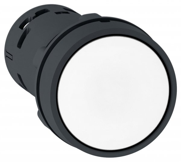 SE XB7 Кнопка с белым толкателем НО +НЗ XB7NA15