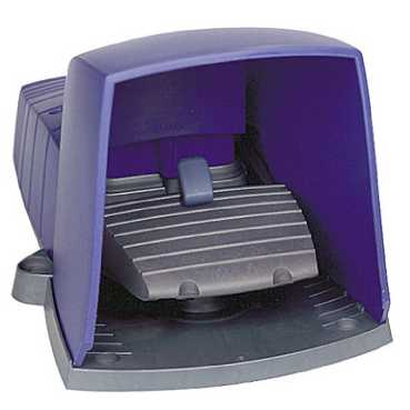 Купить SE Голубой пластиковый педальный переключатель 2НО+НЗ XPEB511