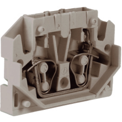 DKC HP.2GR(Ex), мини зажим, проходной 2,5 кв.мм серый