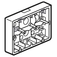 Купить Legrand Mosaic Рамка подъемная 2x6, 2x8 или 2x3x2 модулей, глубина 50мм 080276