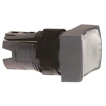 Купить SE Кнопка прямоугольная с подсветкой белая ZB6DF1