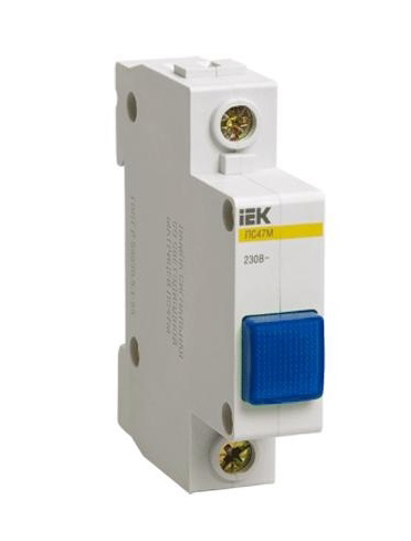 Купить IEK KARAT Сигнальная лампа ЛС-47М (синяя) (матрица)