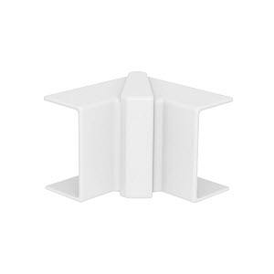 Купить OBO Bettermann Угол внутренний кабель-канала WDK 12x22 мм ПВХ белый 6154342