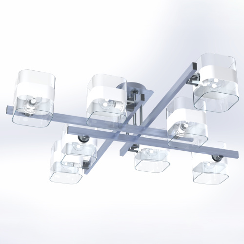 Citilux CL139280 Вирта Алюминий Люстра