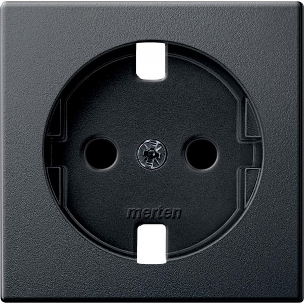 SE Merten SM Антрацит Центральная плата для механизма розетки Schuko MTN2330-0414