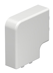 Купить OBO Bettermann Угол плоский кабель-канала WDK 20x50 мм, ПВХ, белый 6154255