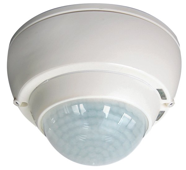 BEG Белый Датчик присутствия потолочный 360°, двухканальный, с фукцией диммирования 1-10V IP20 92730