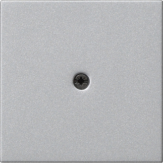 Gira S-55 Алюминий Накладка ввода кабеля 027426