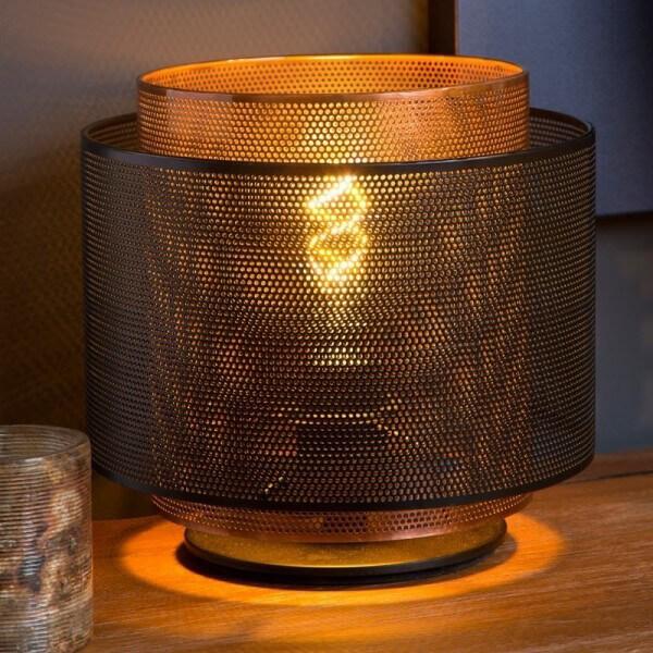 Купить Lucide ORRIN Черный Настольная лампа 02504/01/30