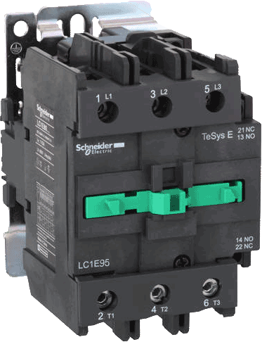 Купить SE EasyPact TVS TeSys E Контактор 3P 95А 400В AC3 380В 50Гц LC1E95Q5