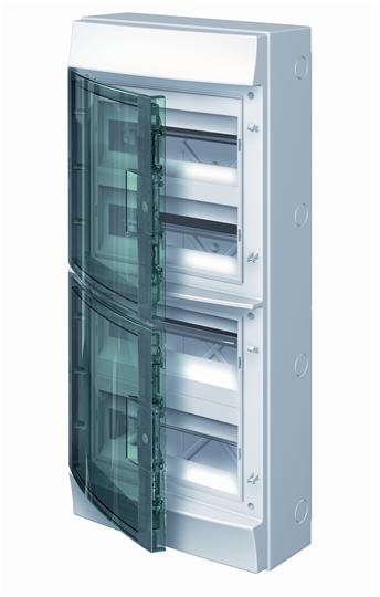 ABB Mistral65 бокс навесной 48М прозрачная дверь (без клемм) 1SL1207A00