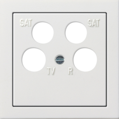 Gira Панель 50*50 мм для 4 канальной антенной розетки 400/EAS/DC (Ankaro) 0259112