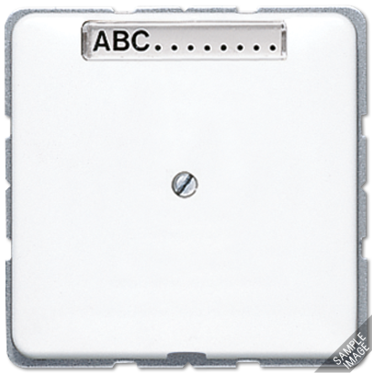 JUNG CD 500/CD plus Бежевый Вывод кабеля с полем для надписи 590NAA