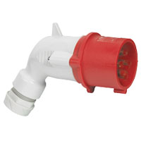 Legrand Вилка моб.угл. 16А 3К+Н+З 380В IP44 056458