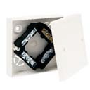 Kopos Коробка распределительная для о/п LK 80 / 3 (HB) 82х82х25 мм с крышкой VLK 80 и клеммником S-66 LK 80/3_HB