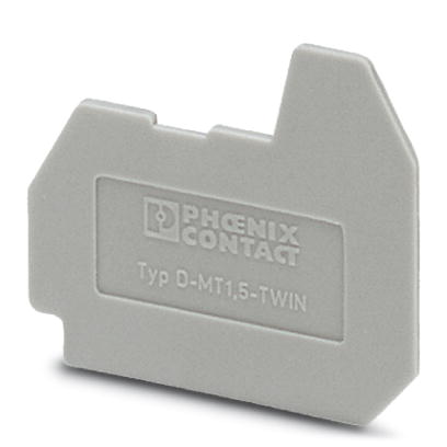 Phoenix Contact Концевая крышка D-MT 1,5-TWIN 3002979