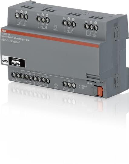 ABB SA-M-8.8.1 Релейный активатор/бинарный вход, 8-канальный, 6А 2CDG510007R0011