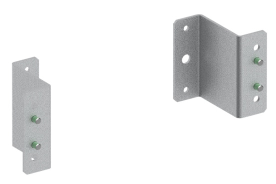 ABB Кронштейны для крепления шины PE (2 шт.) 9CNB00000002198