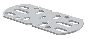 OBO Bettermann Продольный и угловой соединитель 45x100 мм 6066571