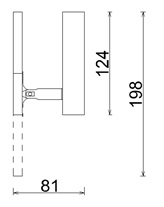 Купить Quest Light Светильник накладной, черный с золотой вставкой, LED 6w 3000K 780lm, IP20 MOON black/gold