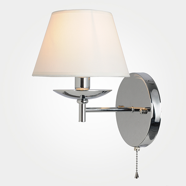 Eurosvet Бра с абажуром 60060/1 хром 00000080266