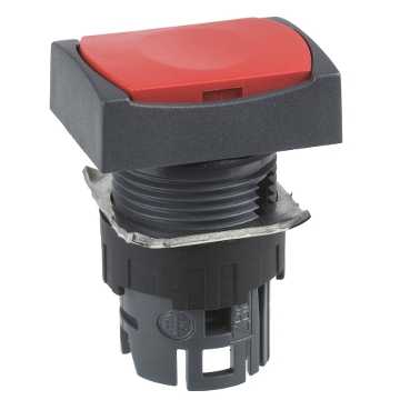 Купить SE Кнопка плоская прямоугольная красная ZB6DA4