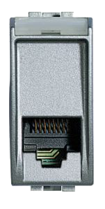 BT LL Алюминий Розетка ТЛФ RJ11, 2 мод NT4258/11D