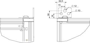 Купить SE Проушины для крепления к стене SF NSYSFWFIX
