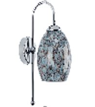 Lightstar 799614 (MB21120-1A) Бра ERBAREO 1х40W E27  ХРОМ/ГОЛУБОЙ (в комплекте), шт