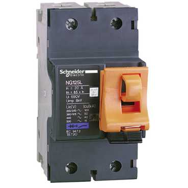 Купить SE Acti 9 NG125L Автоматический выключатель 2P 20А (C) 18790