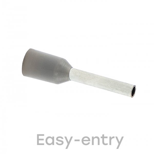 EKF PROxima Наконечник штыревой втулочный изолированный НШвИ 0,75-8 (50шт.)