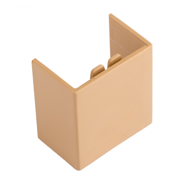 EKF PROxima Соединитель (25х25) (4 шт) Plast под светлое дерево