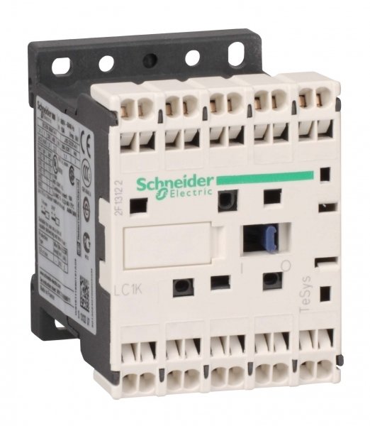 SE Contactors K Контактор 3P, 12A, НО, 220V 50/60 Гц, пружинный зажим LC1K12103M7