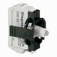 Купить Legrand Osmoz Комплектующий блок для диффузоров для комплектации с подсветкой пружин. клеммы 230 В~ зеленый 1 пост 023132