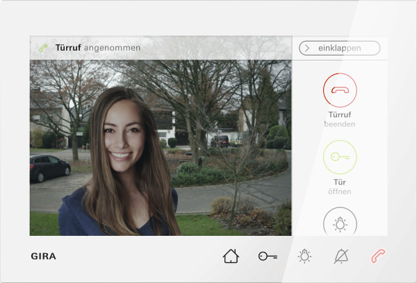 Gira Квартирная видеостанция 7PW 120903