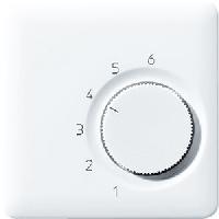 JUNG CD 500/CD plus Черная Накладка термостата комнатного (мех TR236U, TR246U) CDTR236PLSW