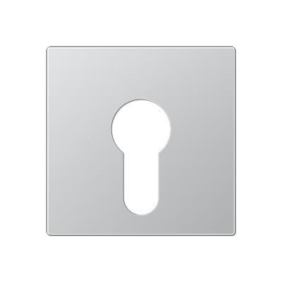 JUNG Крышка для выключателя с замком алюминий A525PLAL