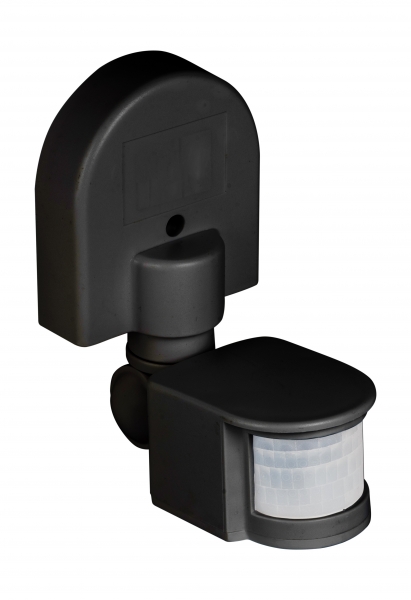 EKF PROxima ИК датчик движения наст. 1200Вт 180гр. до 12м IP44 MS-16Cb черный