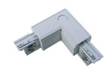 Varton Соединитель внутренний L-образый правый белый V4-R4-00.0010.TRK-0002