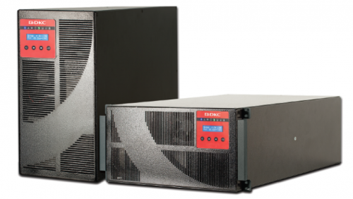 DKC Онлайн ИБП ДКС серии Solo MD, 7000 ВА/6300 Вт, 1/1, Rack 5U, RS-232, EPO, 6xIEC C13, 4xIEC C19 + клеммная колодка, 15x7Ач