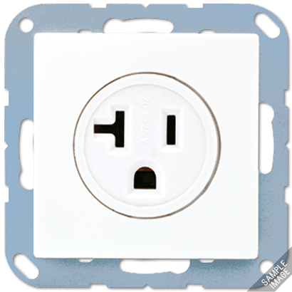 JUNG Розетка системы US-NEMA 20А 125V, слоновая кость A521-20