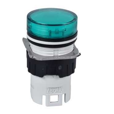 Купить SE Головка для сигнальной лампы 16мм зеленая ZB6AV3