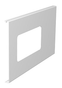 Купить OBO Bettermann Крышка для установки монтажной коробки в кабель-канале WDK 170x300 мм, ПВХ, белый 6194133